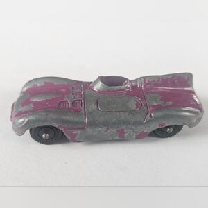 Jaguar D-Type Purple Tootsietoy Vintage Diecast Collectible Toy Car #1